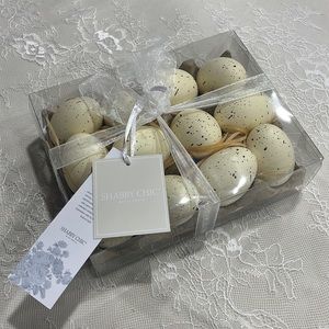 Shabby Chic Artificial Easter Egg Decoration NIB Spring Decor